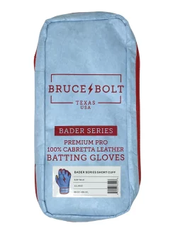 Bruce Bolt β BADER Series Youth Short Cuff Batting Gloves | BABY BLUE 11 Bruce Bolt β BADER Series Youth Short Cuff Batting Gloves | BABY BLUE -Baseballism shop Bader Short 2
