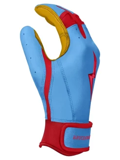 Bruce Bolt β BADER Series Youth Short Cuff Batting Gloves | BABY BLUE 12 Bruce Bolt β BADER Series Youth Short Cuff Batting Gloves | BABY BLUE -Baseballism shop Bader Short 3