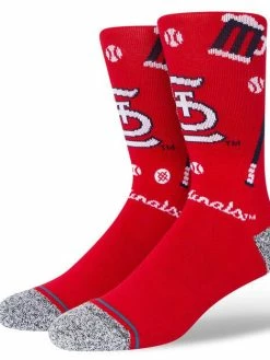 Stance – ST. LOUIS CARDINALS LANDMARK CREW SOCKS
