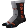 Stance – SAN FRANCISCO GIANTS SPLIT CREW SOCKS -Baseballism shop Giants Split 1