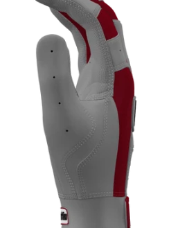 Franklin Custom CFX Pro Batting Gloves – Adult – Grey/Cardinal 9 Franklin Custom CFX Pro Batting Gloves – Adult – Grey/Cardinal -Baseballism shop Grey Card 3