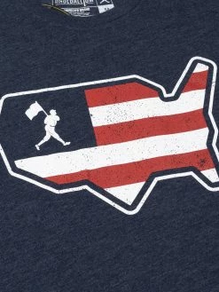 Baseballism Heartbeat Men’s T-Shirt -Baseballism shop HeartbeatofAmerica 4