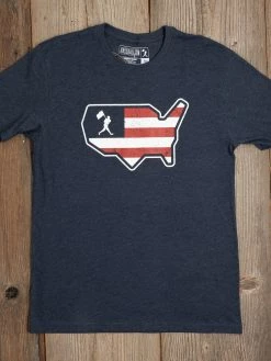 Baseballism Heartbeat Men’s T-Shirt -Baseballism shop HeartbeatofAmerica 6