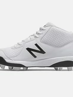 New Balance 3000v5 Youth Molded Cleats – White (J3000SW5) -Baseballism shop J3000SW5 3