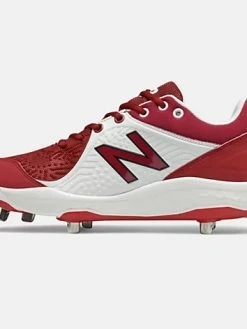 New Balance – Maroon/White Low-Cut L3000v5 Metal Spikes (L3000MW5) -Baseballism shop L3000MW5 3