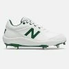 New Balance – White/Green Low-Cut L3000v5 Metal Spikes (L3000OA5) 2 New Balance – White/Green Low-Cut L3000v5 Metal Spikes (L3000OA5) -Baseballism shop L3000OA5 1