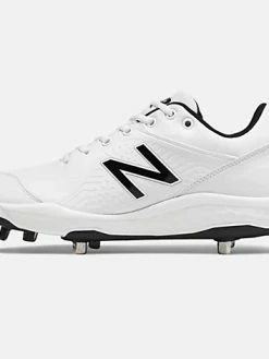 New Balance – White Low-Cut L3000v5 Metal Spikes (L3000SW5)