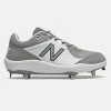 New Balance – Grey/White Low-Cut L3000v5 Metal Spikes (L3000TG5) -Baseballism shop L3000TG5 1