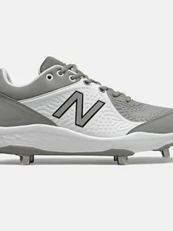New Balance – Grey/White Low-Cut L3000v5 Metal Spikes (L3000TG5)