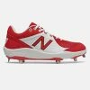 New Balance – Red/White Low-Cut L3000v5 Metal Spikes (L3000TR5) -Baseballism shop L3000TR5 1