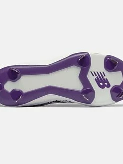 New Balance – White/Purple Low-Cut L3000v5 Metal Spikes (L3000WP5) -Baseballism shop L3000WP5 4