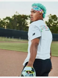 New Balance – Lindor X NB Tee – White -Baseballism shop LindorTeeWH 3