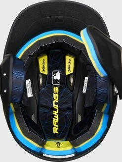 Rawlings MACH Helmet With Adjustable Extension – Left-Handed -Baseballism shop MA07 Black 5 1