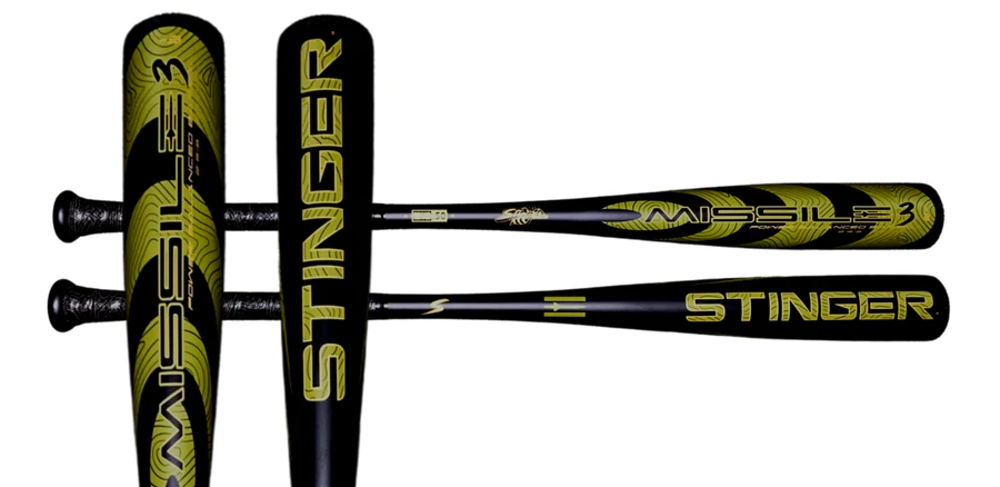 Stinger – MISSILE 3 BBCOR METAL BASEBALL BAT 3 Stinger – MISSILE 3 BBCOR METAL BASEBALL BAT