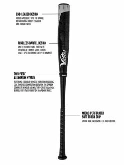 Victus – NOX (-5) Senior League Bat (VSBNY5) -Baseballism shop Nox Bat Tech 8 10 1