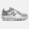 New Balance – Men’s Grey/White 3000v5 Fresh Foam Molded Cleat (PL3000G5) -Baseballism shop PL3000G5 1