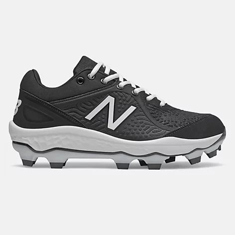New Balance – Men’s Black/White 3000v5 Fresh Foam Molded Cleat (PL3000K5) 3 New Balance – Men’s Black/White 3000v5 Fresh Foam Molded Cleat (PL3000K5)