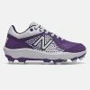 New Balance – Men’s White/Purple 3000v5 Fresh Foam Molded Cleat (PL3000P5) -Baseballism shop PL3000P5 1