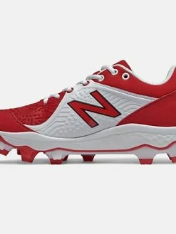 New Balance – Men’s Red/White 3000v5 Fresh Foam Molded Cleat (PL3000R5) -Baseballism shop PL3000R5 3