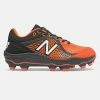 New Balance – Men’s Black/Orange 3000v5 Fresh Foam Molded Cleat (PL3000T5) -Baseballism shop PL3000T5 1