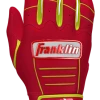 Franklin – Red/Optic Custom CFX Pro Batting Gloves -Baseballism shop Red Optic Yellow 1