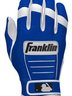 Franklin Custom CFX Pro Batting Gloves – Adult – Royal/White