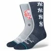 Stance – NEW YORK YANKEES SPLIT CREW SOCKS -Baseballism shop Split Yankees 1