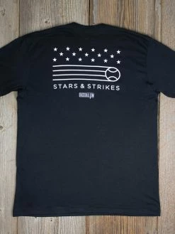 Baseballism Stars And Strikes Men’s T-Shirt -Baseballism shop Stars Strikes 6