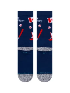 Stance – TORONTO BLUE JAYS LANDMARK CREW SOCKS -Baseballism shop Toronto Land 3