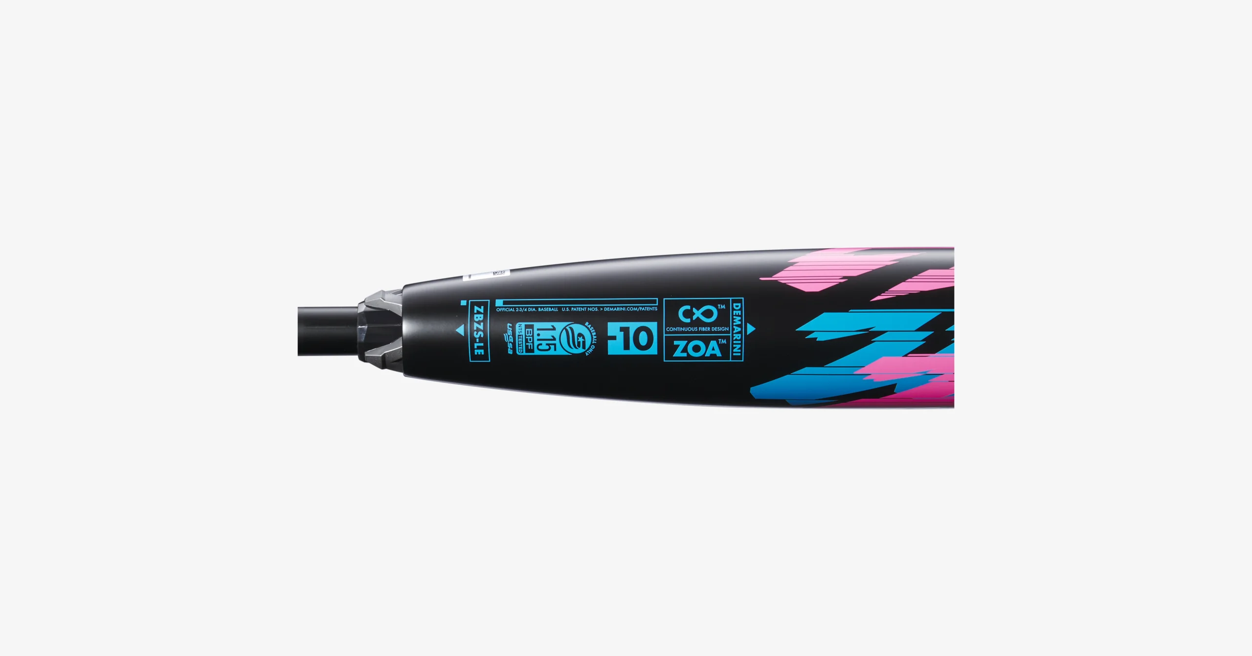 DeMarini 2022 ZOA Glitch (-10) USSSA Bat 7 DeMarini 2022 ZOA Glitch (-10) USSSA Bat - Image 5