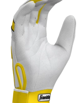 Franklin Custom CFX Pro Batting Gloves – Adult – White/Yellow 10 Franklin Custom CFX Pro Batting Gloves – Adult – White/Yellow -Baseballism shop Wht Yellow 4