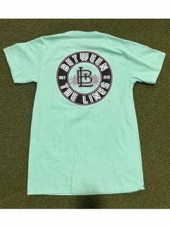 Between The Lines Badge Palm Tree T-Shirt -Baseballism shop between the lines between the lines badge palm tre 5