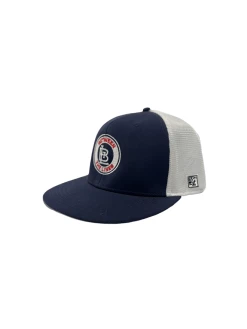 Between The Lines BTL Game Fitted Hat White Stamp