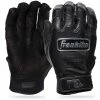 Franklin CFX Pro Chrome Batting Gloves – Adult – Black -Baseballism shop cfx pro Black 1