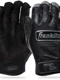 Franklin CFX Pro Chrome Batting Gloves – Adult – Black