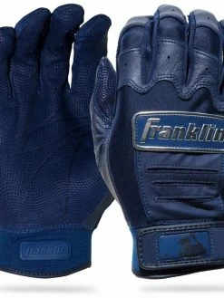 Franklin CFX Pro Chrome Batting Gloves – Adult – Navy