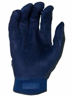 Franklin CFX Pro Chrome Batting Gloves – Adult – Navy -Baseballism shop cfx pro Navy 3