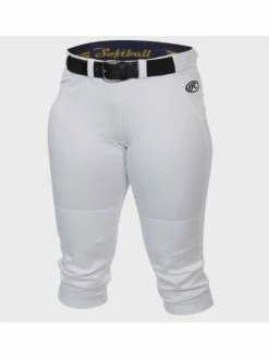 EASTON Rawlings Women's Yoga Style, White, XS