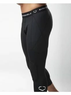 Evoshield 3/4 Sliding Tights Black -Baseballism shop evoshield evoshield 3 4 sliding tights black 7