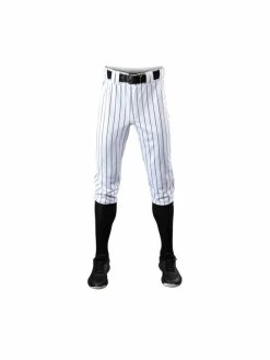 Evoshield Mens Salute White Knicker W/Black Pinstripe