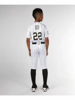Evoshield Youth Salute White Knicker W/Black Pinstripe 7 Evoshield Youth Salute White Knicker W/Black Pinstripe -Baseballism shop evoshield evoshield youth salute white knicker w b 2