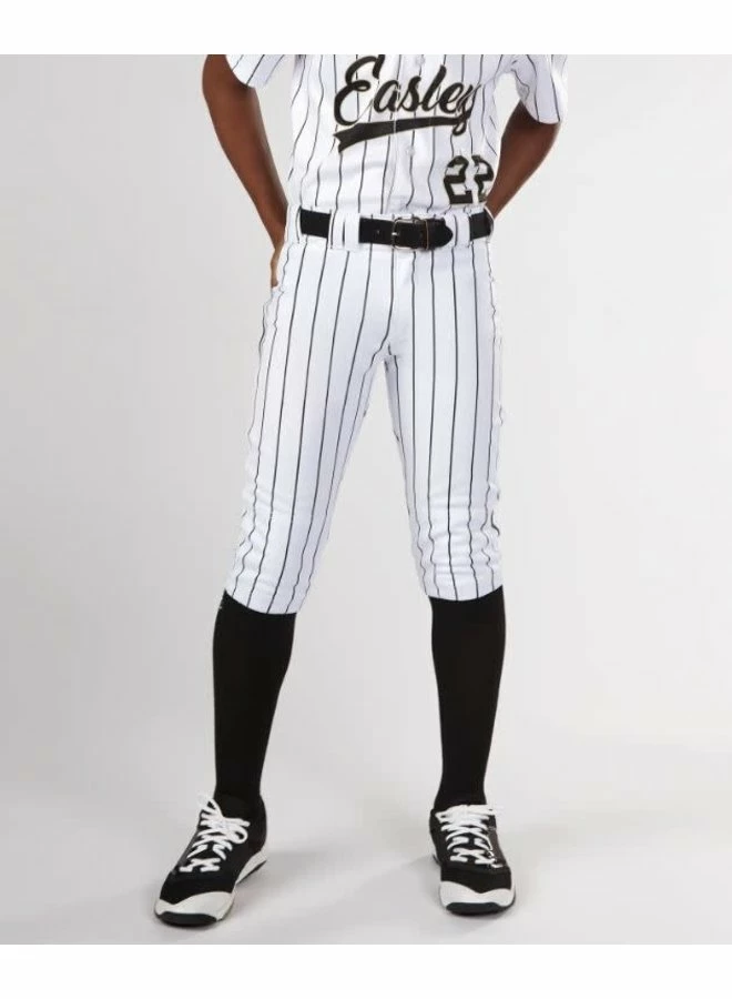 Evoshield Youth Salute White Knicker W/Black Pinstripe 3 Evoshield Youth Salute White Knicker W/Black Pinstripe