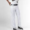 Evoshield Youth Salute White W/Black Pinstripe Pant -Baseballism shop evoshield evoshield youth salute white w black pin