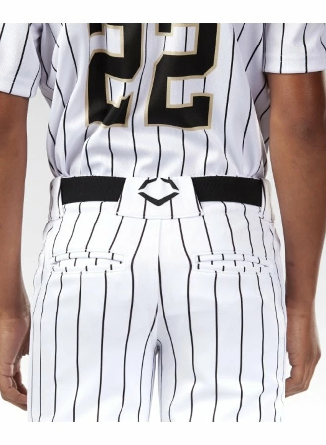 Evoshield Youth Salute White W/Black Pinstripe Pant 9 Evoshield Youth Salute White W/Black Pinstripe Pant - Image 7