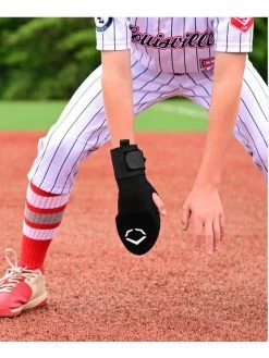 Evoshield Youth Sliding Mitt Black -Baseballism shop evoshield evoshield youth sliding mitt black 2
