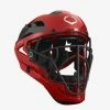 Wilson Evoshield Pro-SRZ Catchers Helmet Two Tone Scarlett M -Baseballism shop evoshield wilson evoshield pro srz catchers helmet