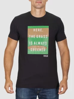 Baseballism Grass Is Greener Men’s T-Shirt