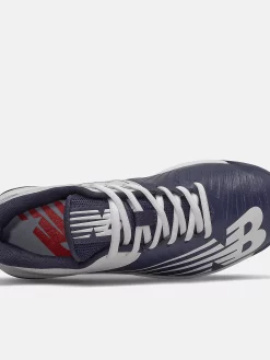 New Balance 4040 V6 Rubber Molded – Navy/White (J4040TN6) -Baseballism shop j4040tn6 4