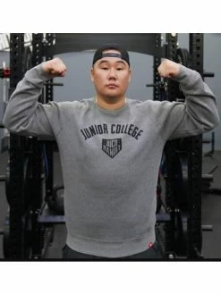 Juco Bandit Junior College Crewneck Grey
