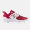 New Balance Crimson L3000v6 Metal Spikes -Baseballism shop l3000bc6 1